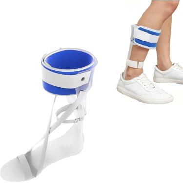 Imagem de Órtese De Pé Caído Órtese Tornozelo-pé Órtese De Pé Cinta De Suporte De Queda De Pé Acolchoada Suporte De Pé De Tornozelo Golpe De Queda Do Pé Lesão Do Tend, Right, L
