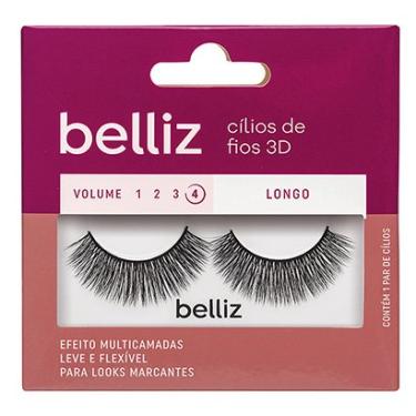 Imagem de Cílios Postiços Belliz – Cílios de Fios 3D 204 - Pack Unitário-Feminino