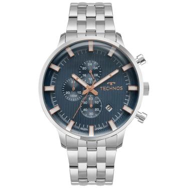 Imagem de Relógio Technos Masculino Grandtech Prata - Js15enr/1a Js15enr/1a