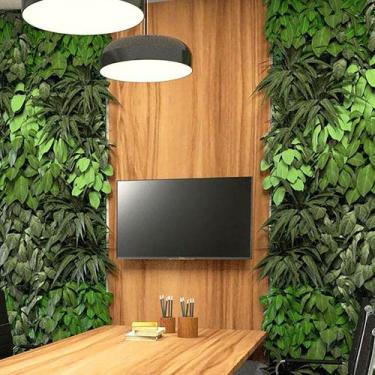 Imagem de Painel de TV Sala de Reunião 195cm x 90cm Freijó F5 Office