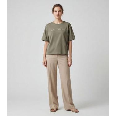 Imagem de Blusa Feminina em Molecotton Viscose Infinita Cor Verde, G, Verde