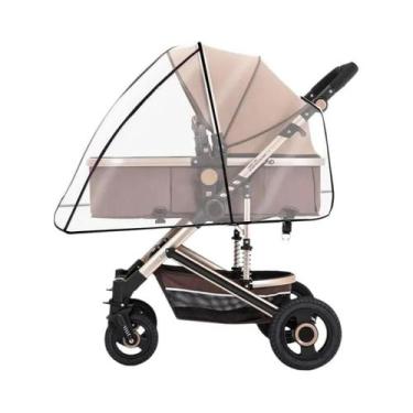 Imagem de Capa De Chuva Universal Impermeável Para Carrinho De Bebê, Protetor Tr
