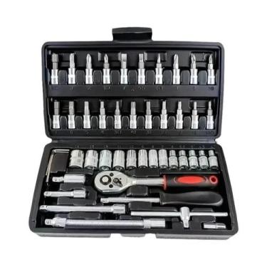 Imagem de Conjunto De Ferramentas De Reparação Automotiva Multifuncional De 46 P
