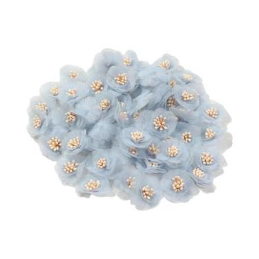 Imagem de Flores Artificiais De Chiffon E Gaze 10-20 Peças Para DIY, Decorações 