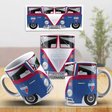 Imagem de Caneca Personalizada com nome Kombi time FORTALEZA - 325ml - ABRAKADAB