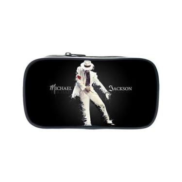 Imagem de Bolsa de lápis Michaels Jacksons Anime Pencil Box impermeável - yiweis