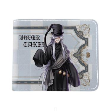 Imagem de Carteira, bolsa de moedas, couro, duas dobras, preta, Butlers Anime - 
