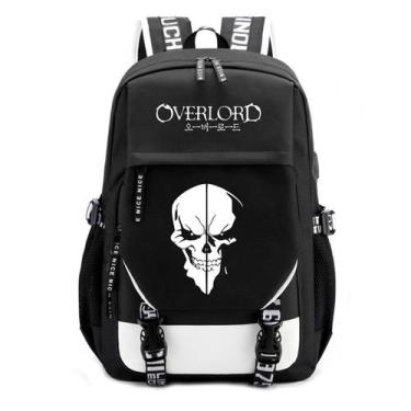 Imagem de Mochila Overlord Kids School Nylon 30x20x43cm - Yiweisai