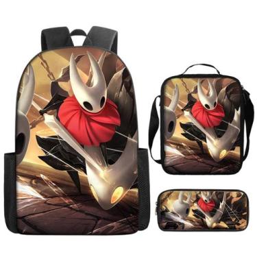 Imagem de Conjunto de mochilas Hollows Knights Anime School, 3 unidades com Shou