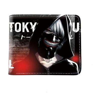 Imagem de Carteira, bolsa de moedas, couro, duas dobras, Tokyo Ghouls, anime, un