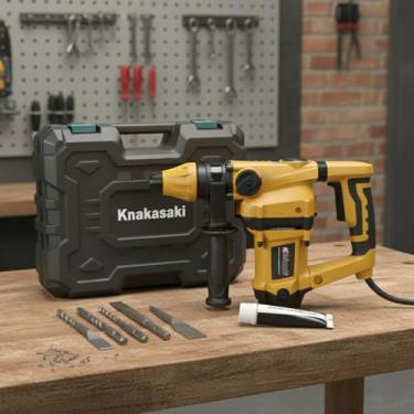 Imagem de Martelete Perfurador e Rompedor Profissional 1600W 5,6 kg SDS Plus Com Kit e Maleta (110V)