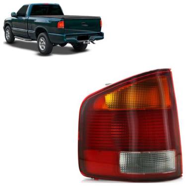 Imagem de Lanterna Traseira S10 1996 A 2000 Tricolor - Automotive Imports, Esque