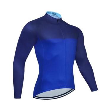Imagem de Camisa De Ciclismo Térmica De Inverno Para Homens, Manga Longa, Unifor