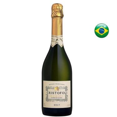 Imagem de Espumante Brasileiro Cristofoli Dodici Branco Brut 12 meses