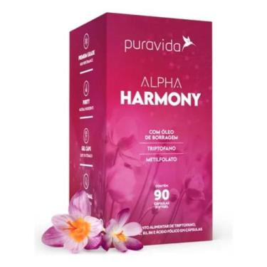 Imagem de Alpha Harmony Puravida Óleo De Borragem Triptofano 90caps - Pura vida