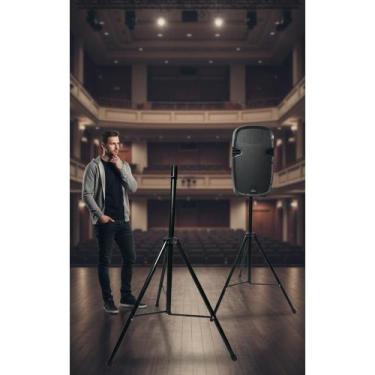 Imagem de Pedestal Reforçado Caixa Som 60kg - Estável e Prático - Congratulation