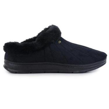 Imagem de Pantufa Feminina Pegada Atoalhado Preto - 266018-Feminino