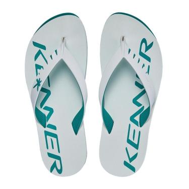 Imagem de Chinelo Sandália Kenner Red Branco c/ Verde Esmeralda-Masculino