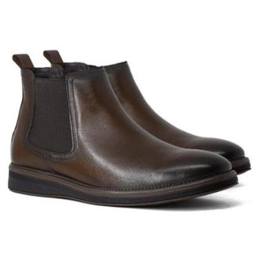 Imagem de Bota Masculina Democrata Metropolitan James Hi-Soft 32 Couro Confortável 298103-Masculino