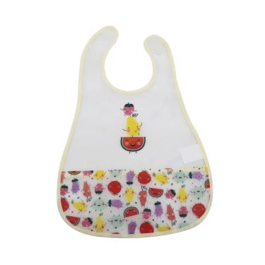 Imagem de Babador Le Funny Fruits de Vinil com Bolso