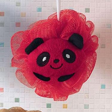 Imagem de Esponja De Banho Bouton Com Bichinho Panda Vermelho