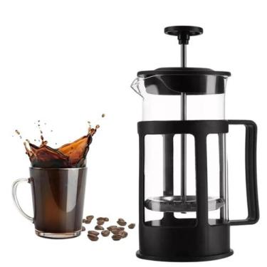 Imagem de Cafeteira Prensa Francesa Cremeira Leite Cremoso Capuccino Chaleira Ca