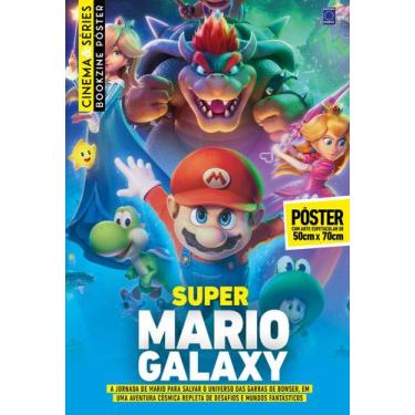 Imagem de Posterzine Gigante - Super Mario Galaxy O Filme - Sem Dobras - editora