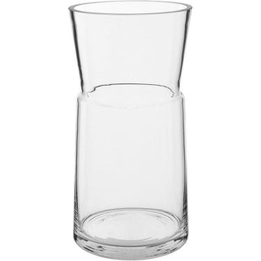 Imagem de VASO DECORATIVO ENFEITE PLANTA VIDRO 30x15x15cm TRANSPARENTE