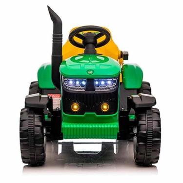 Imagem de Trator Elétrico Infantil 12v Verde Zippy Toys CE23455