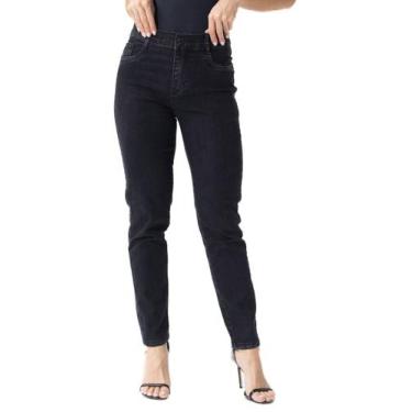 Imagem de Calça Sarja Sawary Cigarrete - 282786 - pretabr 38, Preto, 38