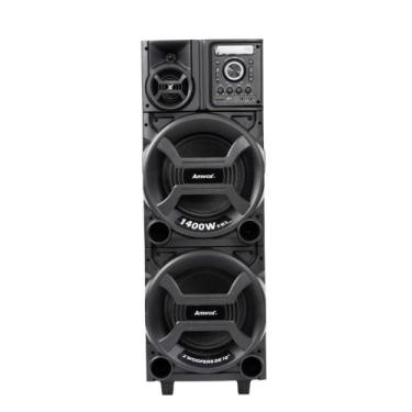 Imagem de Caixa de Som Amplificada Amvox ACA 1402 Titan Black 1400W RMS Bluetoot