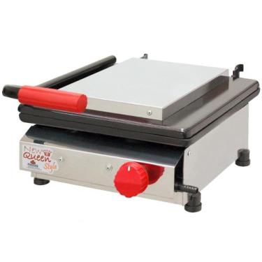 Imagem de Prensa Sanduicheira Lanche Grill Simples 1 Prensa Menor Gás Pr-350 G -