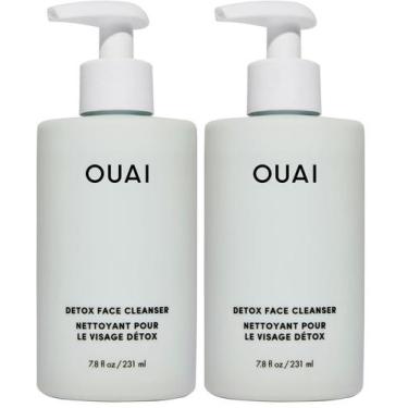 Imagem de Sabonete Facial OUAI Detox com Ácido Glicólico 462ml Pack com 2