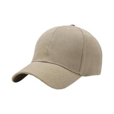 Imagem de Boné Snapback Ajustável Unissex - Estilo Hip Hop Streetwear, Caqui