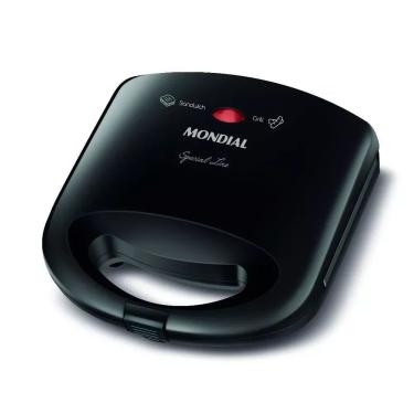 Imagem de Sanduicheira Mondial Special Line 750w Preto SN-02-SL - 110V
