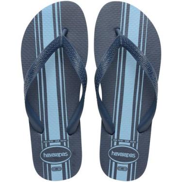 Imagem de Chinelo Masculino Havaianas Color Essential Coleção 2025, Azul índigo,