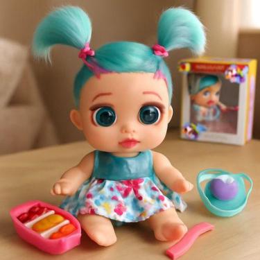Imagem de Kit Boneca Tinty Infantil Hora Papinha Acessórios