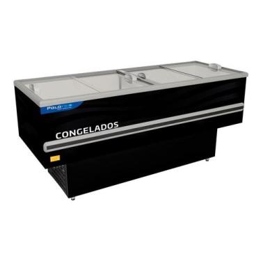 Imagem de Ilha De Congelados Com Vidro Reto 2 Metros Polofrio 220V