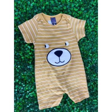 Imagem de Macacão Curto Infantil Masculino Estampa Variados - MASSARA BABY , P, 