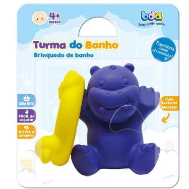 Imagem de Brinquedo Banho Vinil Hipopótamo Toyster