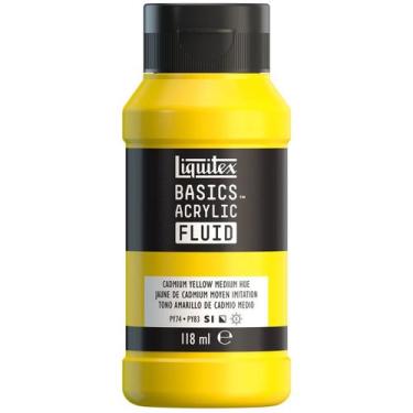 Imagem de Tinta Acrílica Liquitex Fluid 118ml Cad Yellow Medium Hue, Fluid