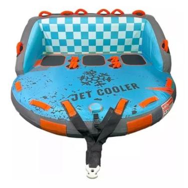 Imagem de Boia Esportiva Inflável Rebocável 3 Pessoas Jet Cooler