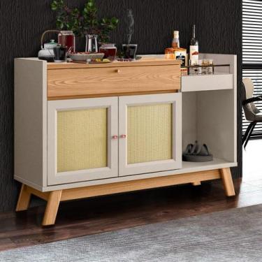 Imagem de Buffet Aparador Carvalho Off White ShopJM - Linea Brasil