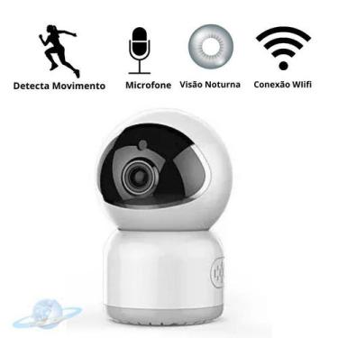 Imagem de Mini Câmera Segurança Robô 360 Graus Wifi Sem Fio - Unity Hope