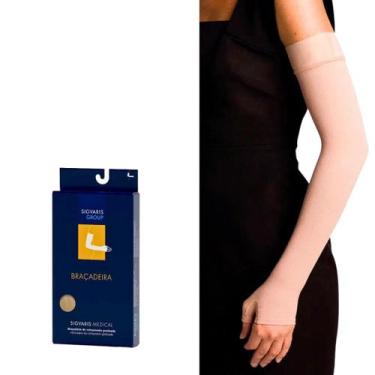 Imagem de Braçadeira até a Mão Com Silicone Sigvaris 20-30mmHg, P2