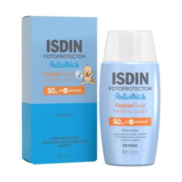 Imagem de Protetor Solar Fusion Fluid Fps50 Mineral Baby 50ml Isdin