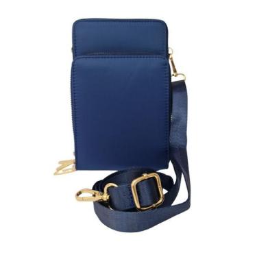 Imagem de Bolsa Carteira Feminina Transversal Porta Celular Tiracolo - Bella Pau