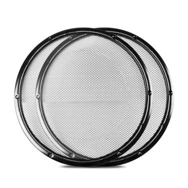 Imagem de Tela Aro de Ferro para Alto Falante 12 Polegadas Permak 209-B Tipo Selenium Expandida 6 Furos Preta