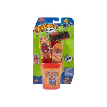 Imagem de Skate de Dedo - HotWheels - Chiclete Fires Spice - MATTEL