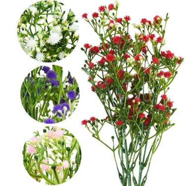 Imagem de Arranjo Buquê de Flores Mosquitinho Artificial Para Decoração - Castel